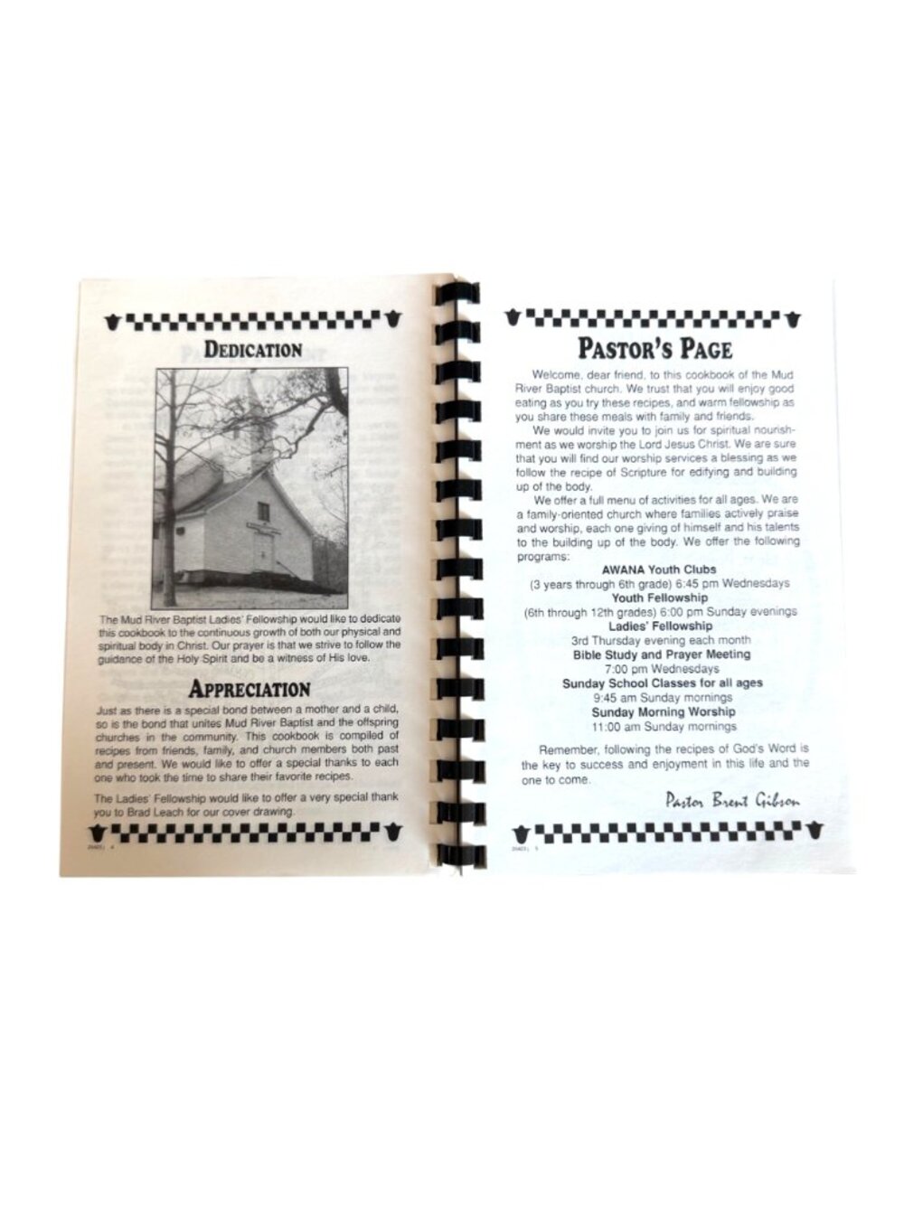 190 Years And Still Cookin Cookbook 1997 Mud River Baptist Church Ona WV Comb - Picture 4 of 10